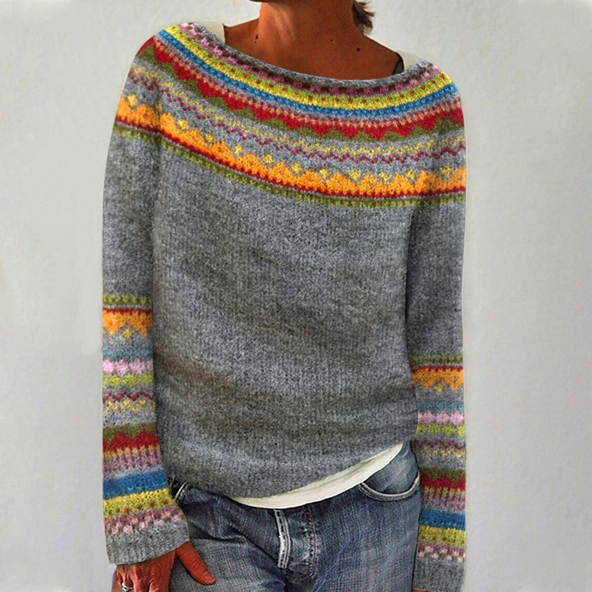 Retro Autumn Sweater