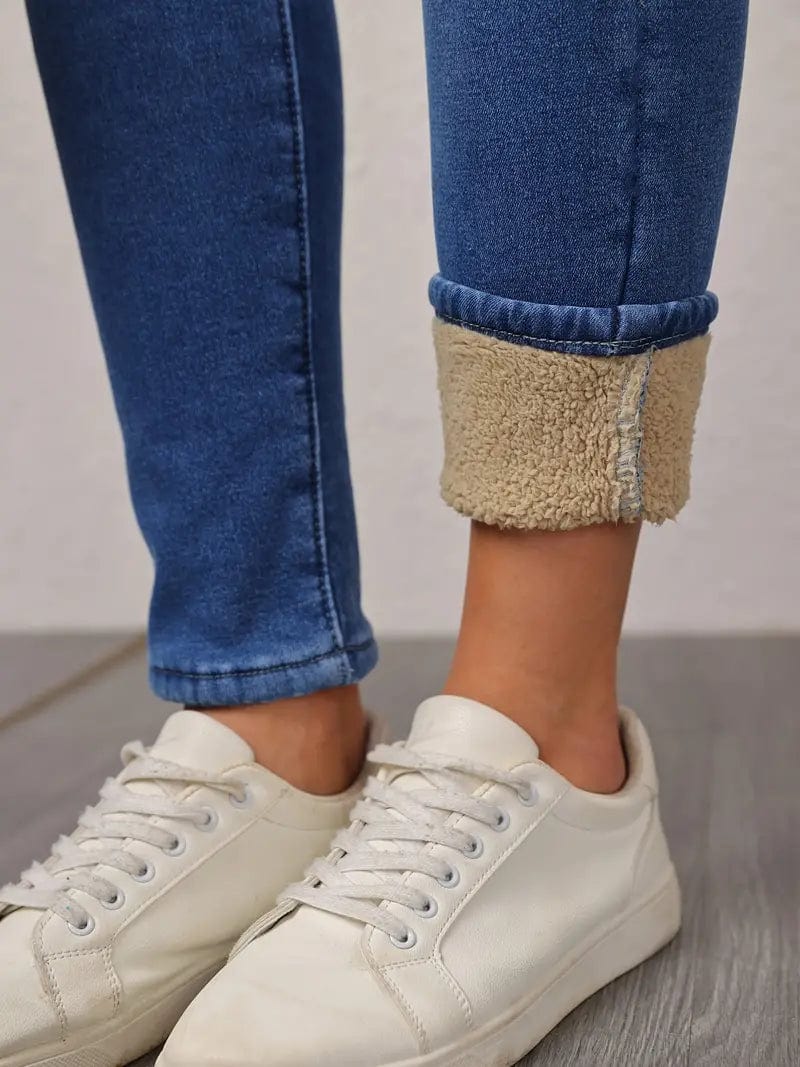 Clara - Jeans with fleece lining