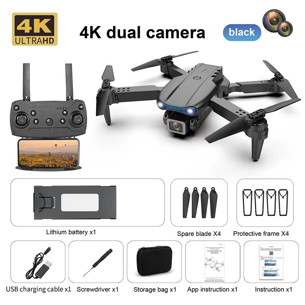 SkyCapture Pro Elite Drone (Dual 4k UHD camera)