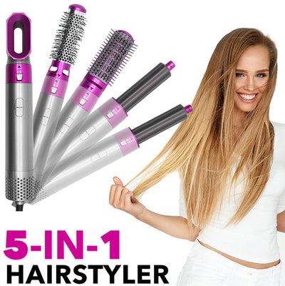 5 in 1 Magic Hair Styler - Style your hair without damaging it.