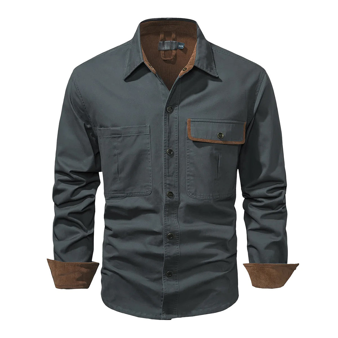 Mylan - Men's Elegant Long Sleeve Shirt