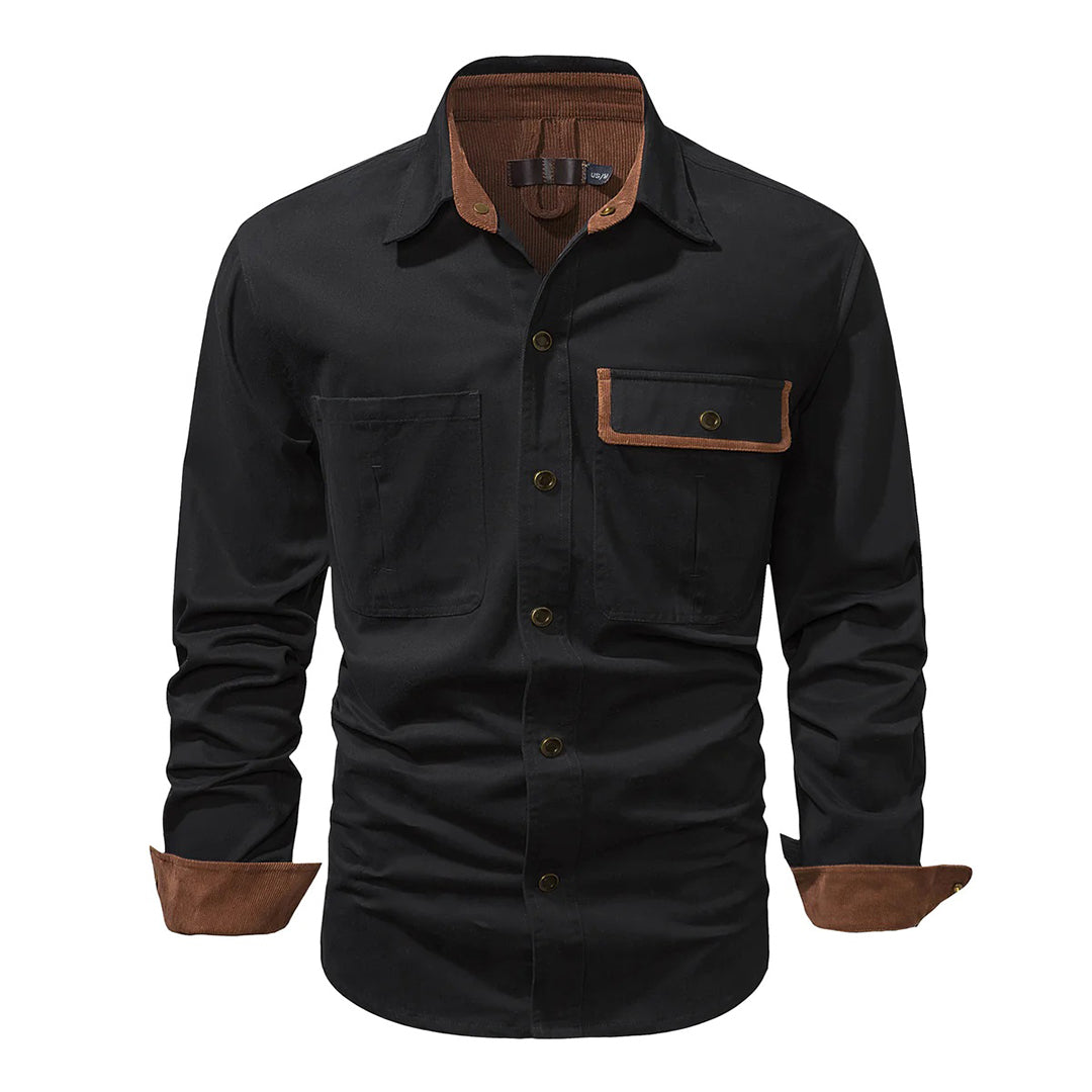 Mylan - Men's Elegant Long Sleeve Shirt