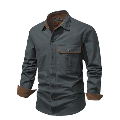 Mylan - Men's Elegant Long Sleeve Shirt